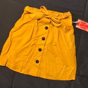 Button down skirt